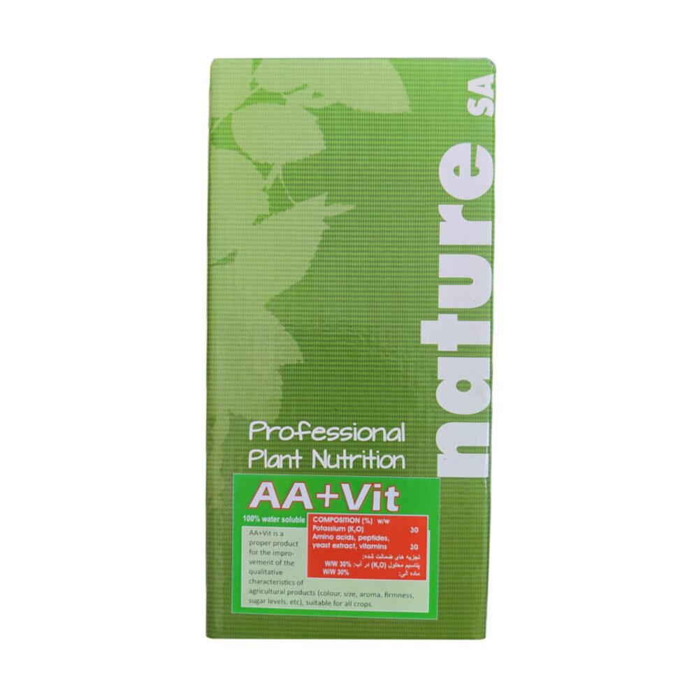 کود پودری جلبک دریایی نیچر یونان مدل AA+Vit وزن 1 کیلوگرم